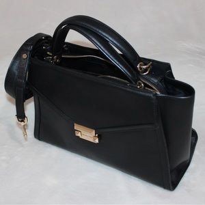 Michael Kors Whitney Large Leather Top-Zip Satchel